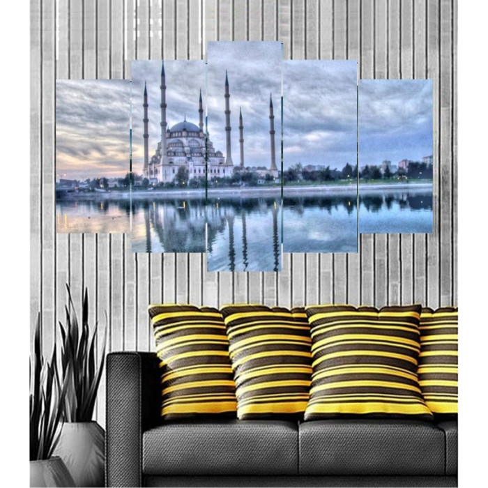 Wall Frames 5 PiecesSet Canvas Digitally Printed Wall Canvas post-145 Wall Frames 5 PiecesSet Canvas Digitally Printed Wall Canvas post-145