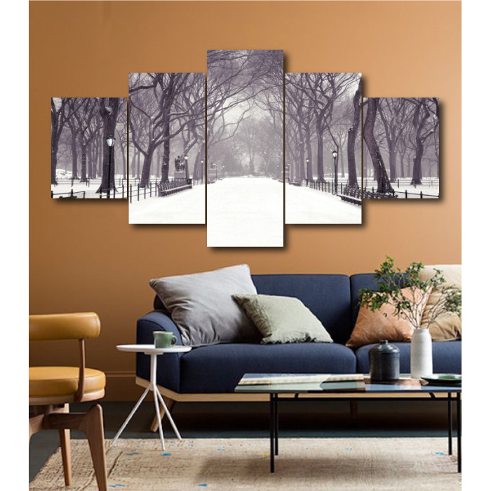 Wall Frames 5 Pieces Set Canvas - Digitally Printed Wall Canvas  post-153