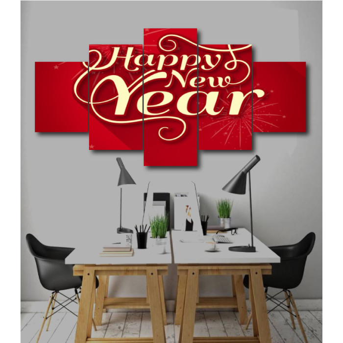 Wall Frames 5 Pieces Set Canvas - Digitally Printed Wall Canvas  post-155