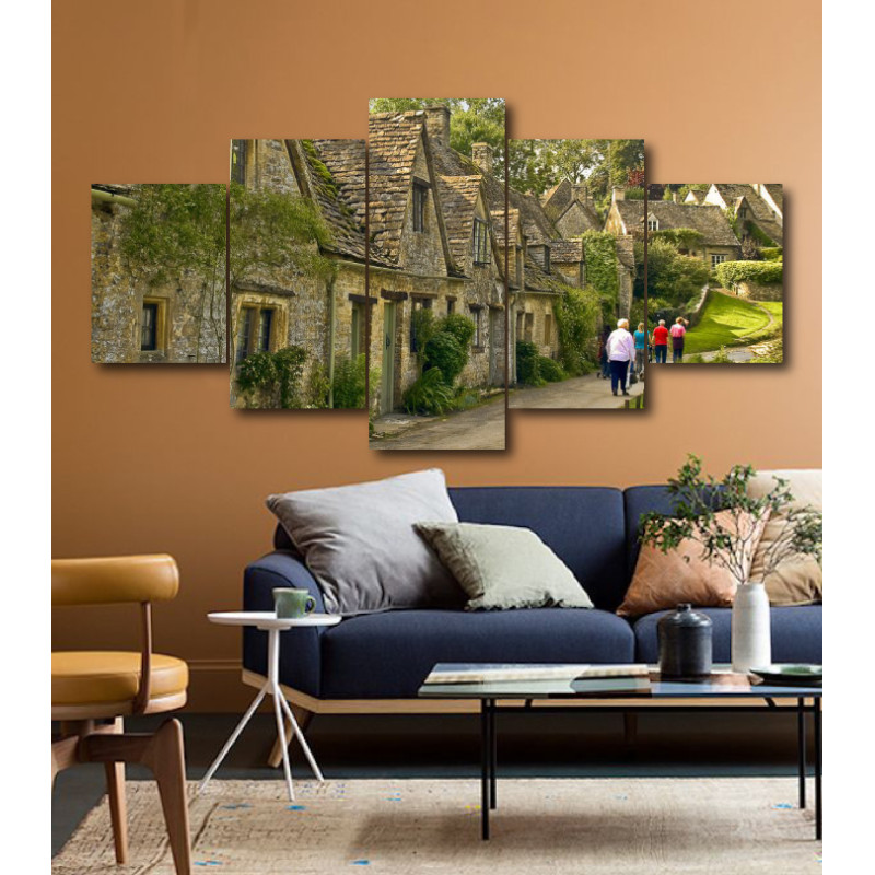 Wall Frames 5 Pieces Set Canvas - Digitally Printed Wall Canvas  post-160