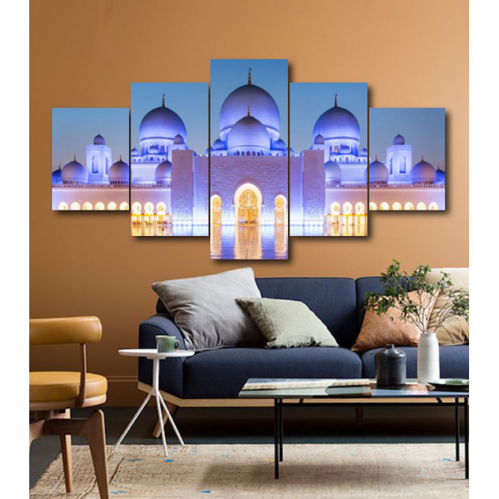 Wall Frames 5 Pieces Set Canvas - Digitally Printed Wall Canvas  post-169