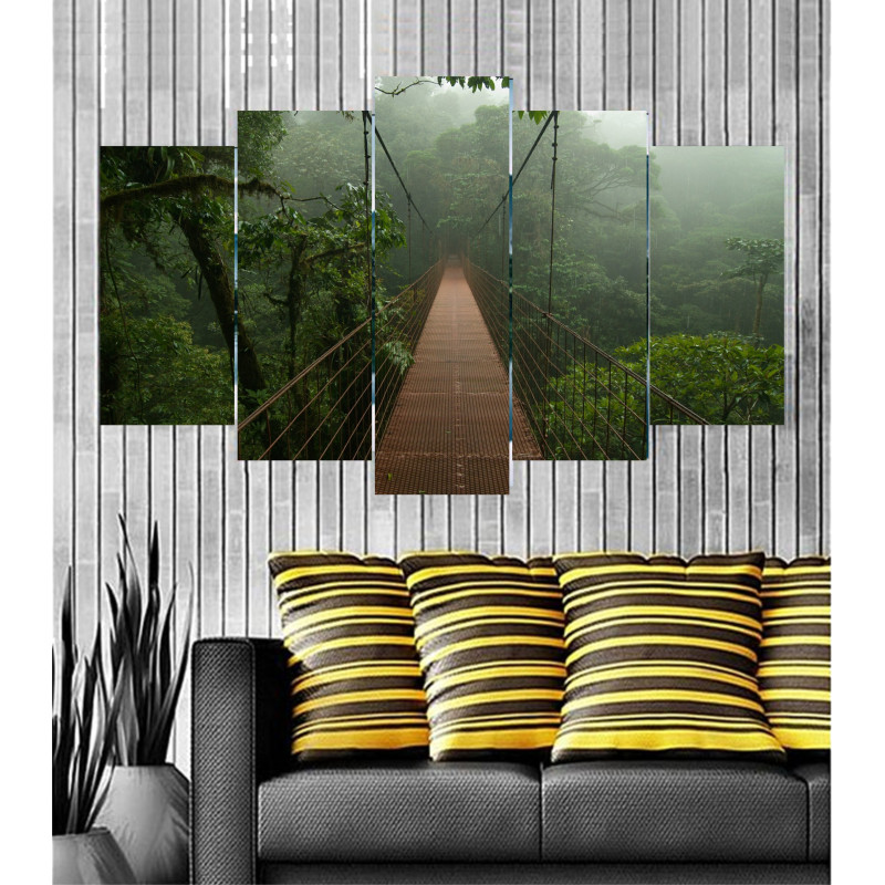 Wall Frames 5 Pieces Set Canvas - Digitally Printed Wall Canvas Frames post-18