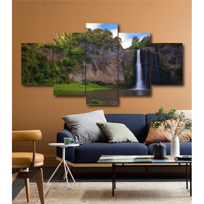 Wall Frames 5 Pieces Set Canvas - Digitally Printed Wall Canvas  post-197 Wall Frames 5 Pieces Set Canvas - Digitally Printed Wall Canvas  post-197