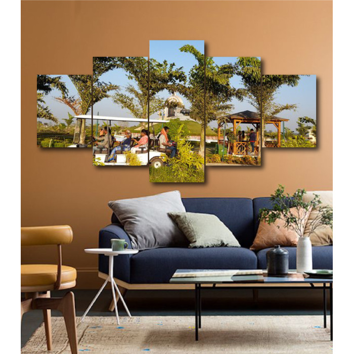 Wall Frames 5 Pieces Set Canvas - Digitally Printed Wall Canvas  post-198 Wall Frames 5 Pieces Set Canvas - Digitally Printed Wall Canvas  post-198