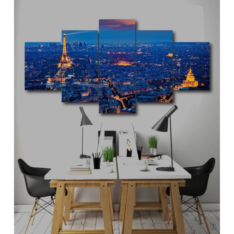 Wall Frames 5 Pieces Set Canvas - Digitally Printed Wall Canvas  post-214