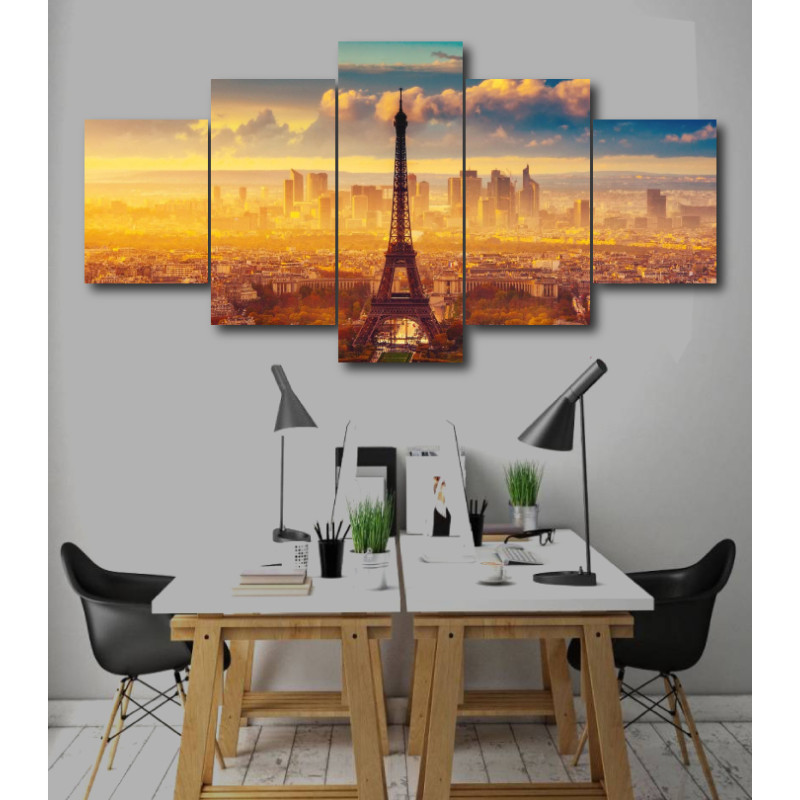 Wall Frames 5 Pieces Set Canvas - Digitally Printed Wall Canvas  post-238