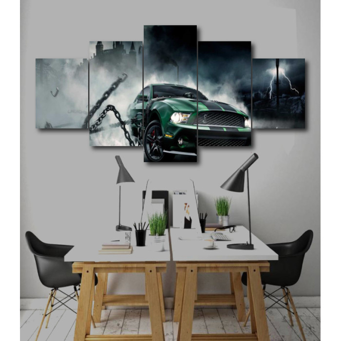 Wall Frames 5 Pieces Set Canvas - Digitally Printed Wall Canvas  post-242