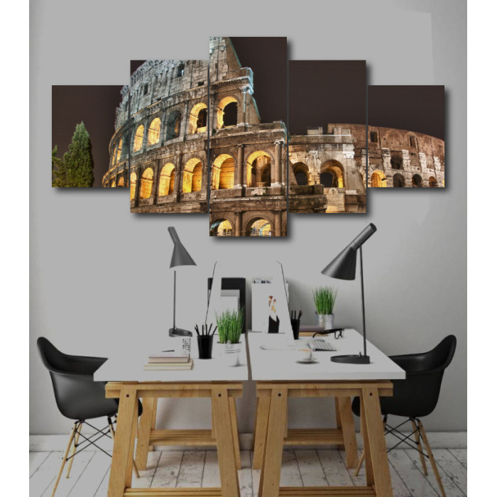 Wall Frames 5 Pieces Set Canvas - Digitally Printed Wall Canvas  post-246