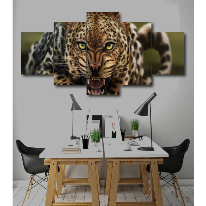 Wall Frames 5 Pieces Set Canvas - Digitally Printed Wall Canvas  post-250 Wall Frames 5 Pieces Set Canvas - Digitally Printed Wall Canvas  post-250