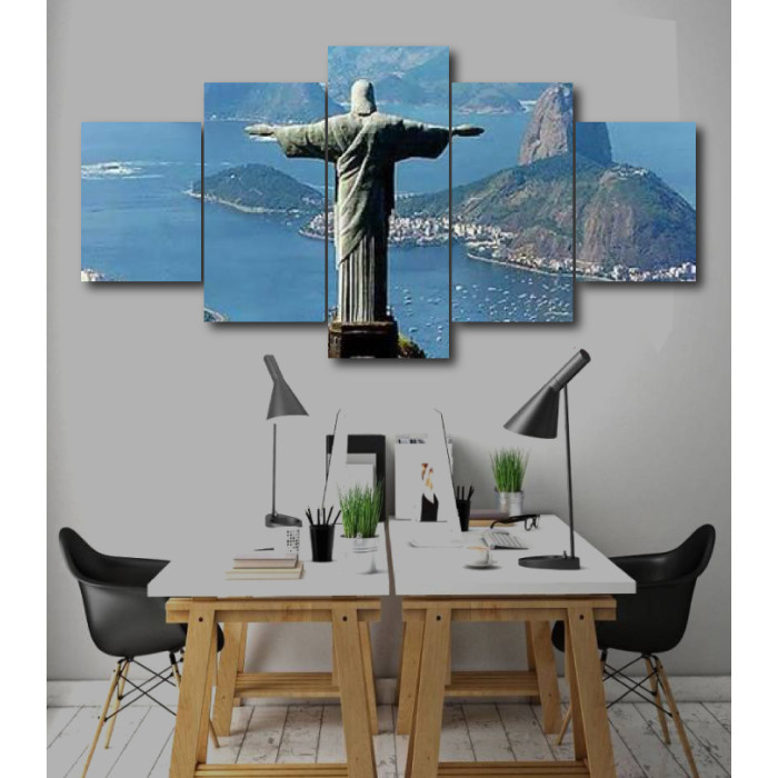 Wall Frames 5 Pieces Set Canvas - Digitally Printed Wall Canvas  post-255 Wall Frames 5 Pieces Set Canvas - Digitally Printed Wall Canvas  post-255