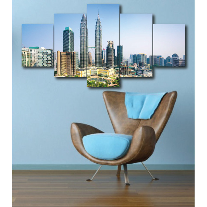 Wall Frames 5 Pieces Set Canvas - Digitally Printed Wall Canvas  post-260 Wall Frames 5 Pieces Set Canvas - Digitally Printed Wall Canvas  post-260