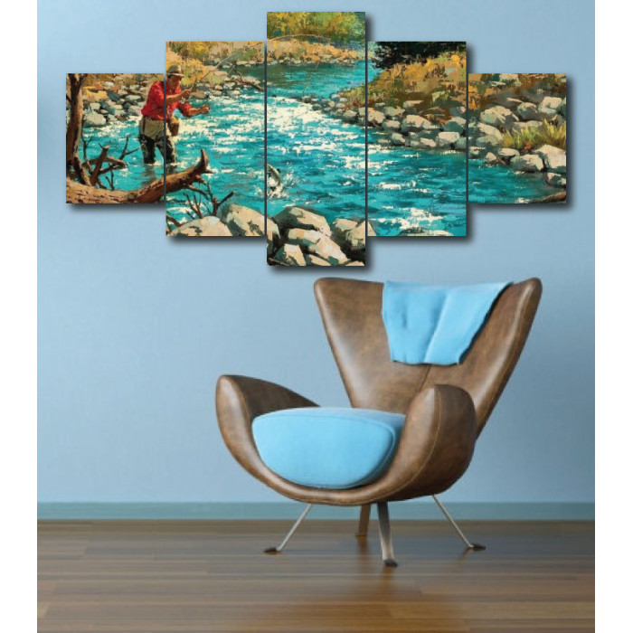 Wall Frames 5 Pieces Set Canvas - Digitally Printed Wall Canvas  post-263 Wall Frames 5 Pieces Set Canvas - Digitally Printed Wall Canvas  post-263