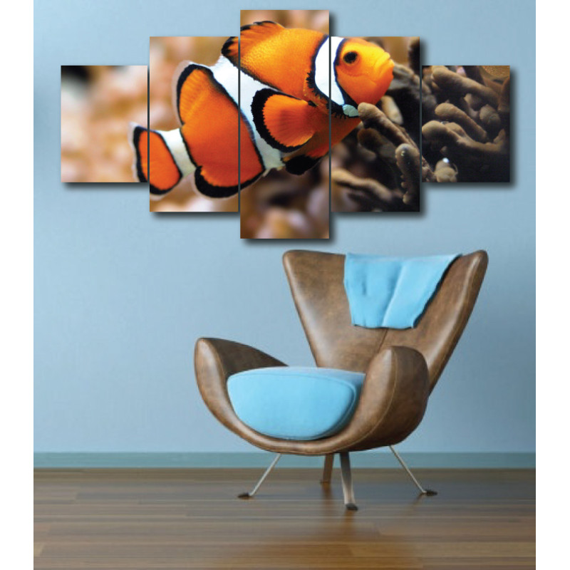 Wall Frames 5 Pieces Set Canvas - Digitally Printed Wall Canvas  post-272