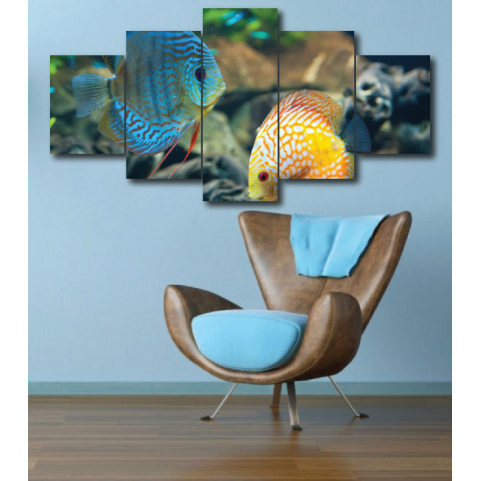 Wall Frames 5 Pieces Set Canvas - Digitally Printed Wall Canvas  post-274 Wall Frames 5 Pieces Set Canvas - Digitally Printed Wall Canvas  post-274