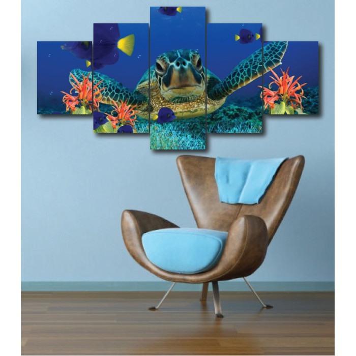 Wall Frames 5 Pieces Set Canvas - Digitally Printed Wall Canvas  post-280