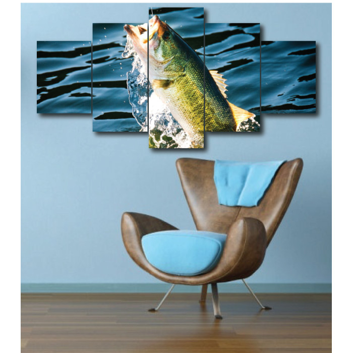 Wall Frames 5 Pieces Set Canvas - Digitally Printed Wall Canvas  post-283