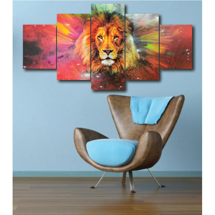 Wall Frames 5 Pieces Set Canvas - Digitally Printed Wall Canvas  post-290