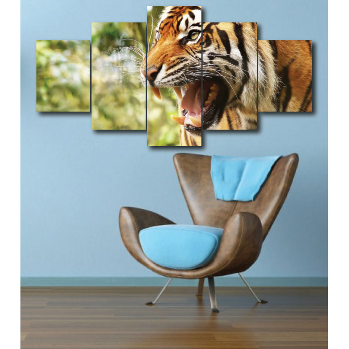 Wall Frames 5 Pieces Set Canvas - Digitally Printed Wall Canvas  post-298