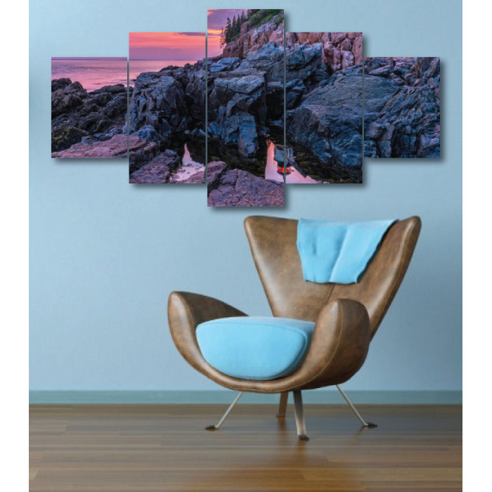 Wall Frames 5 Pieces Set Canvas - Digitally Printed Wall Canvas  post-305