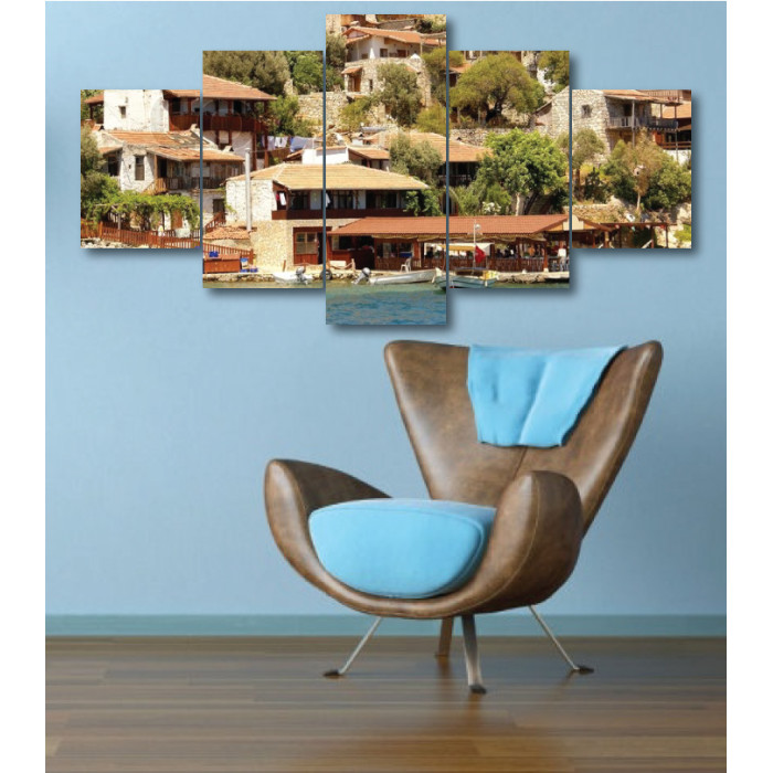 Wall Frames 5 Pieces Set Canvas - Digitally Printed Wall Canvas  post-306