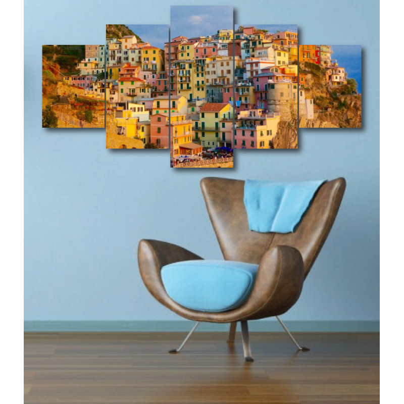 Wall Frames 5 Pieces Set Canvas - Digitally Printed Wall Canvas  post-310