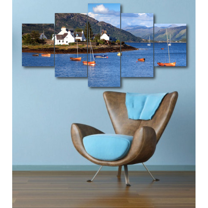 Wall Frames 5 Pieces Set Canvas - Digitally Printed Wall Canvas  post-314