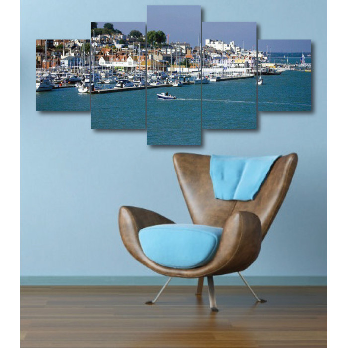 Wall Frames 5 Pieces Set Canvas - Digitally Printed Wall Canvas  post-315