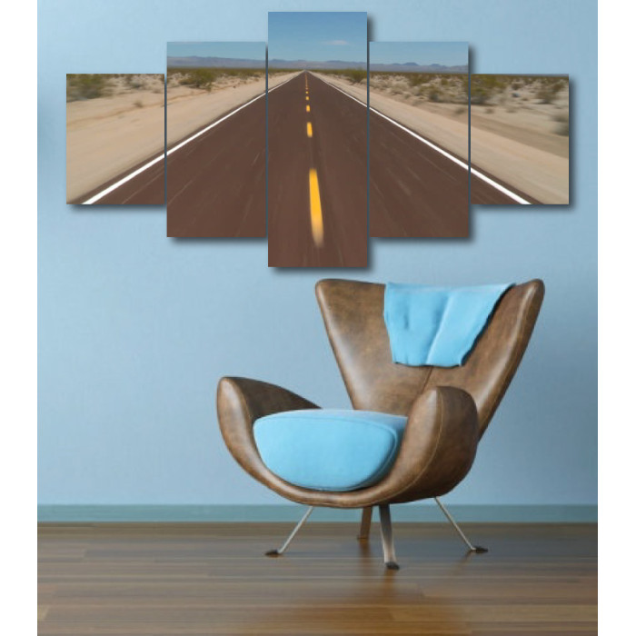 Wall Frames 5 Pieces Set Canvas - Digitally Printed Wall Canvas  post-321
