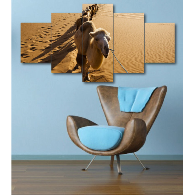 Wall Frames 5 Pieces Set Canvas - Digitally Printed Wall Canvas  post-323