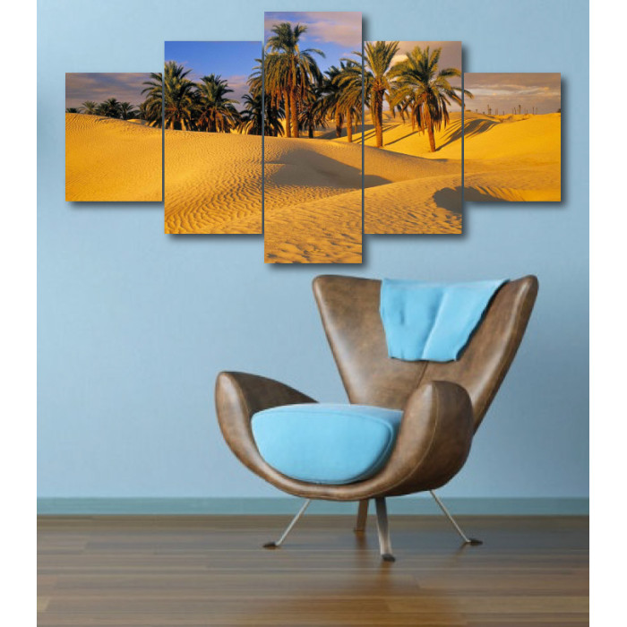 Wall Frames 5 Pieces Set Canvas - Digitally Printed Wall Canvas  post-326