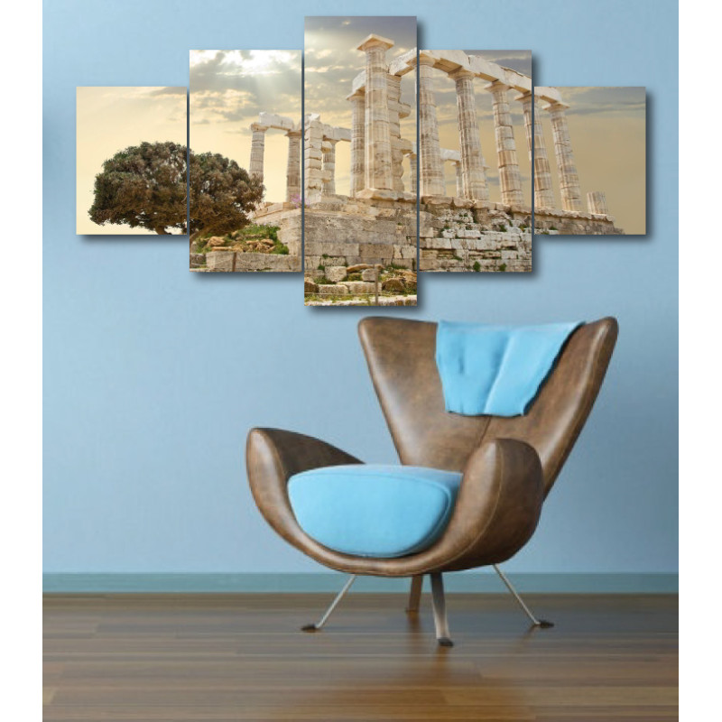 Wall Frames 5 Pieces Set Canvas - Digitally Printed Wall Canvas  post-329