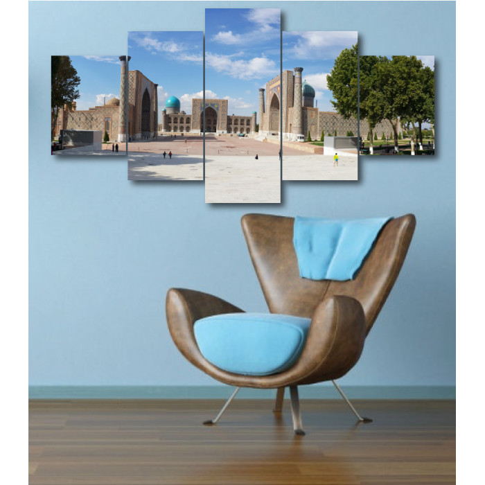 Wall Frames 5 Pieces Set Canvas - Digitally Printed Wall Canvas  post-333