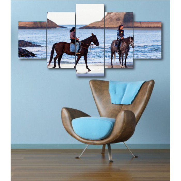 Wall Frames 5 Pieces Set Canvas - Digitally Printed Wall Canvas  post-335