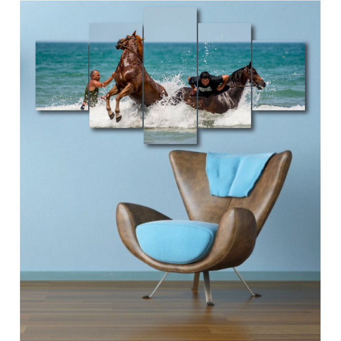 Wall Frames 5 Pieces Set Canvas - Digitally Printed Wall Canvas  post-336