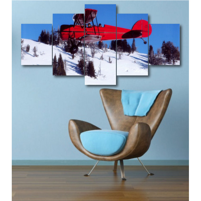Wall Frames 5 Pieces Set Canvas - Digitally Printed Wall Canvas  post-338