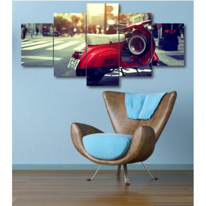 Wall Frames 5 Pieces Set Canvas - Digitally Printed Wall Canvas  post-346
