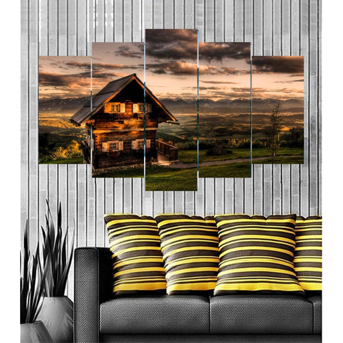 Wall Frames 5 Pieces Set Canvas - Digitally Printed Wall Canvas  post-36