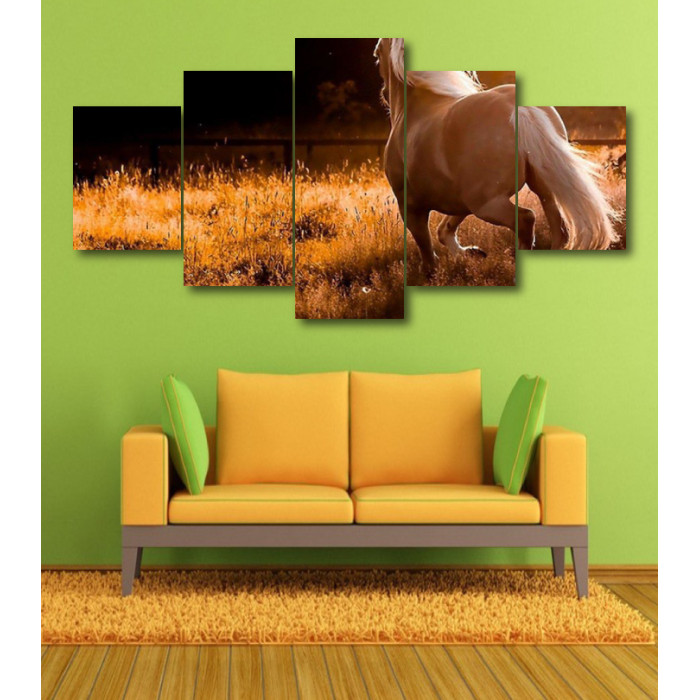 Wall Frames 5 Pieces Set Canvas - Digitally Printed Wall Canvas  post-365
