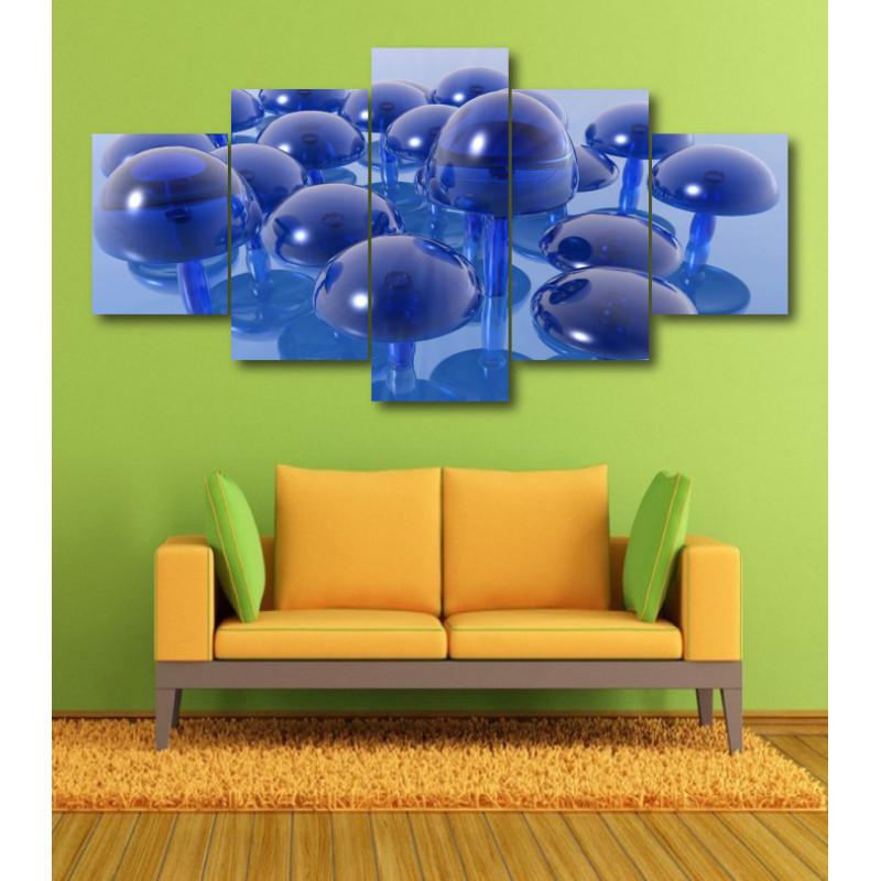 Wall Frames 5 Pieces Set Canvas - Digitally Printed Wall Canvas  post-366