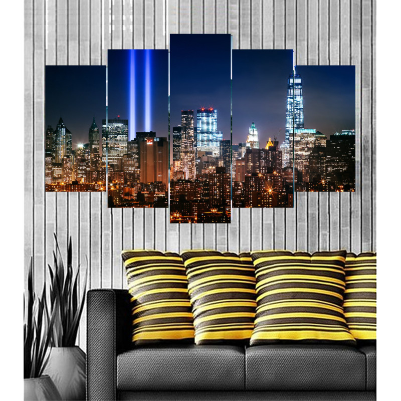 Wall Frames 5 Pieces Set Canvas - Digitally Printed Wall Canvas  post-40