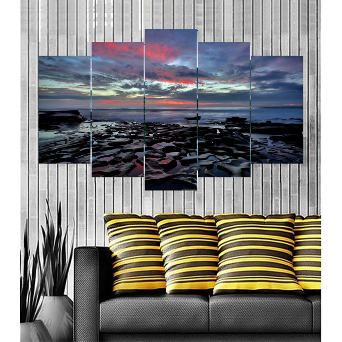 Wall Frames 5 Pieces Set Canvas - Digitally Printed Wall Canvas  post-41