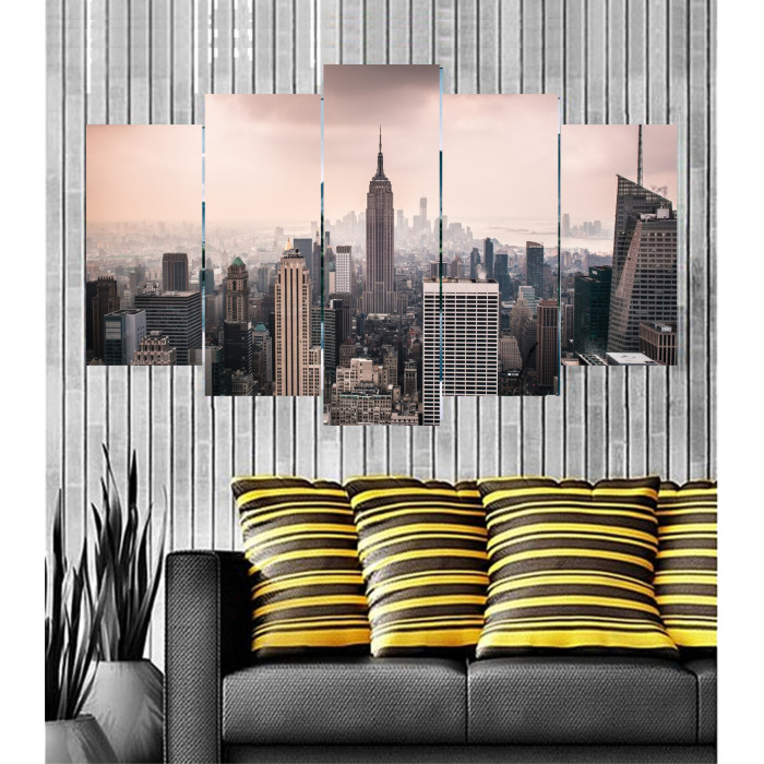 Wall Frames 5 Pieces Set Canvas - Digitally Printed Wall Canvas  post-50