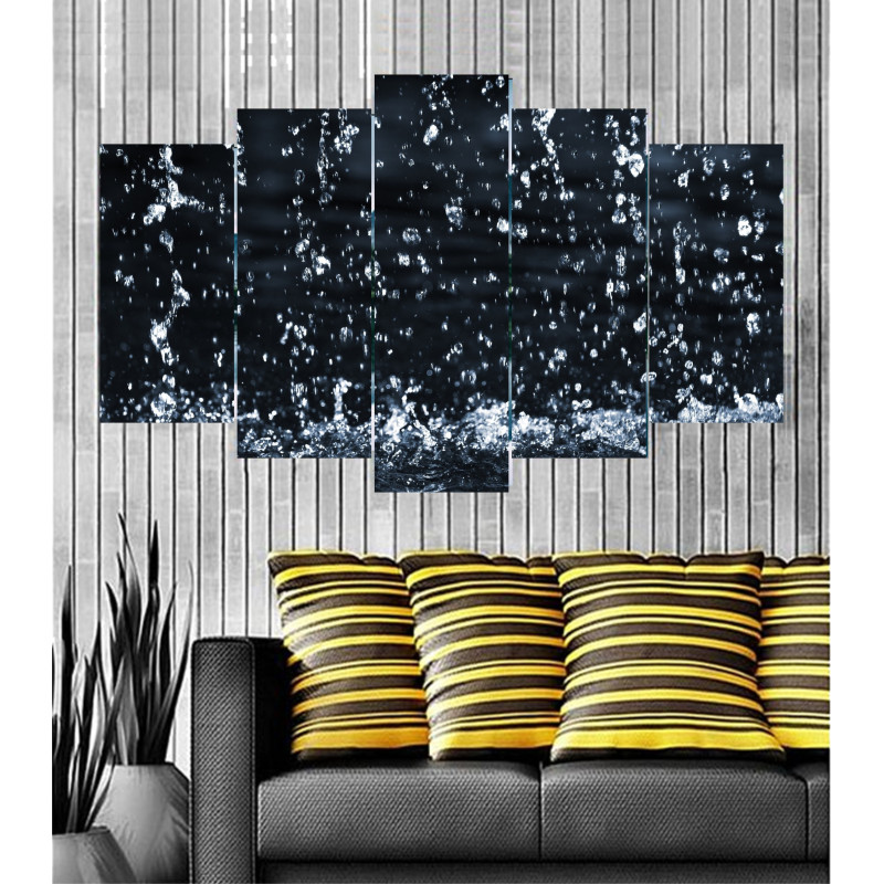 Wall Frames 5 Pieces Set Canvas - Digitally Printed Wall Canvas  post-53