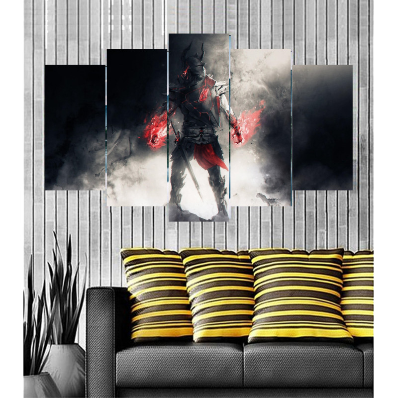 Wall Frames 5 Pieces Set Canvas - Digitally Printed Wall Canvas  post-54