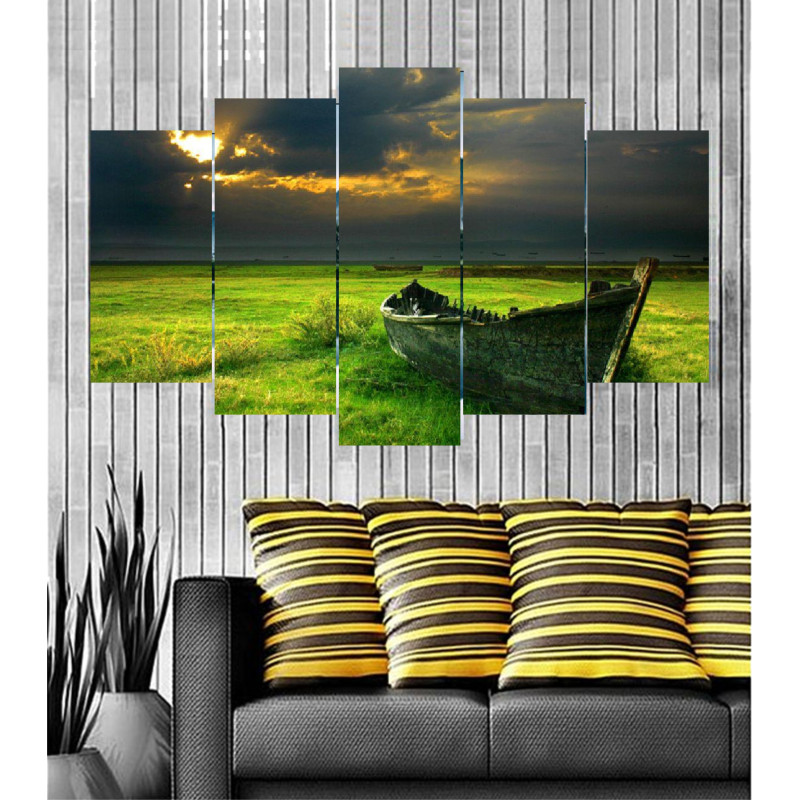 Wall Frames 5 Pieces Set Canvas - Digitally Printed Wall Canvas  post-59