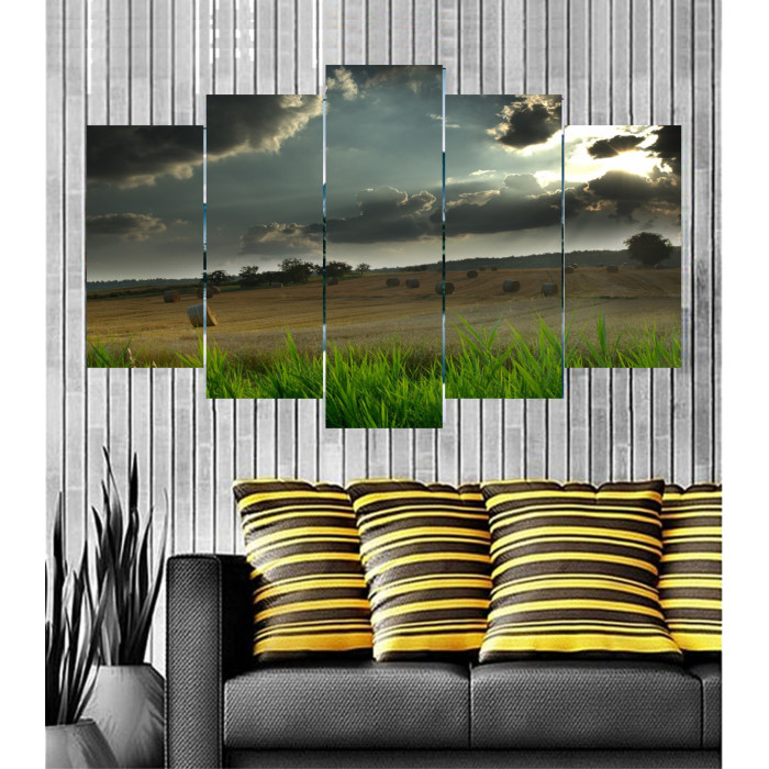 Wall Frames 5 Pieces Set Canvas - Digitally Printed Wall Canvas  post-60