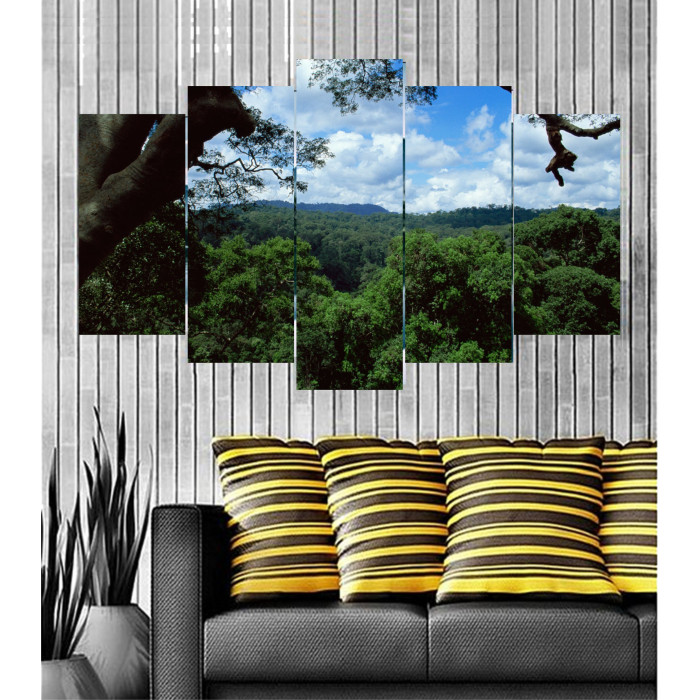 Wall Frames 5 Pieces Set Canvas - Digitally Printed Wall Canvas  post-61