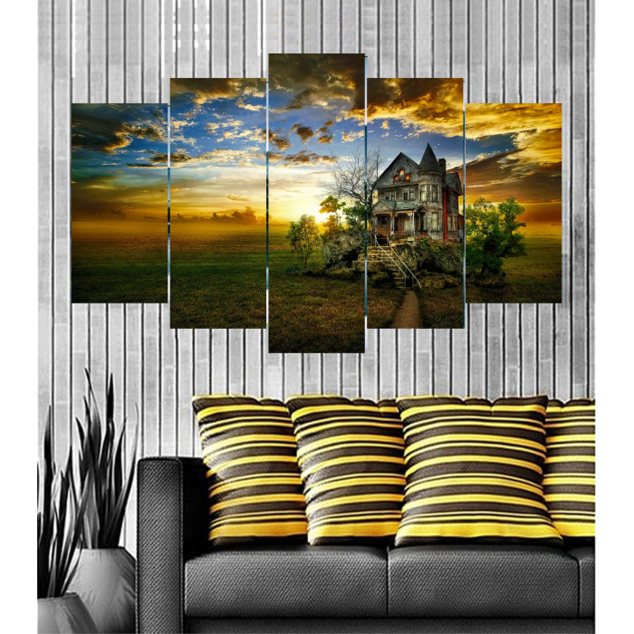 Wall Frames 5 Pieces Set Canvas - Digitally Printed Wall Canvas  post-65