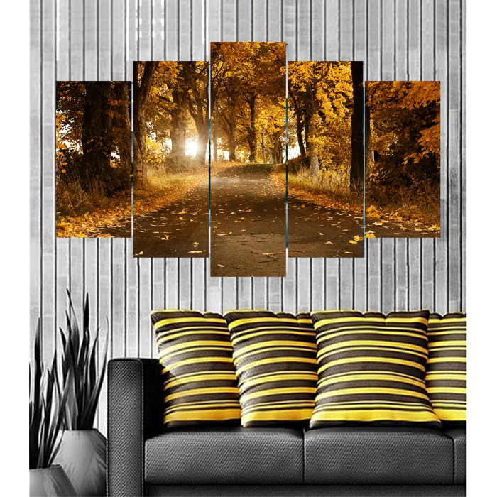 Wall Frames 5 Pieces Set Canvas - Digitally Printed Wall Canvas  post-66
