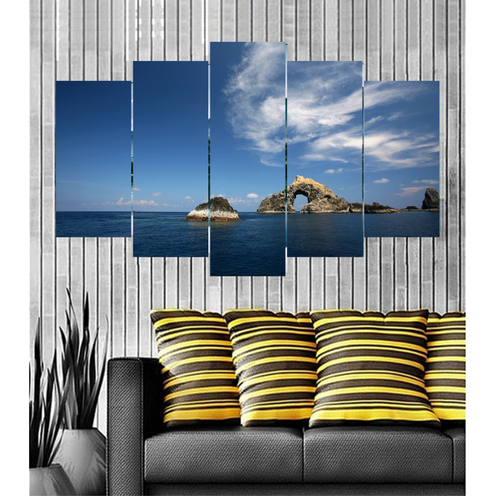 Wall Frames 5 Pieces Set Canvas - Digitally Printed Wall Canvas  post-69